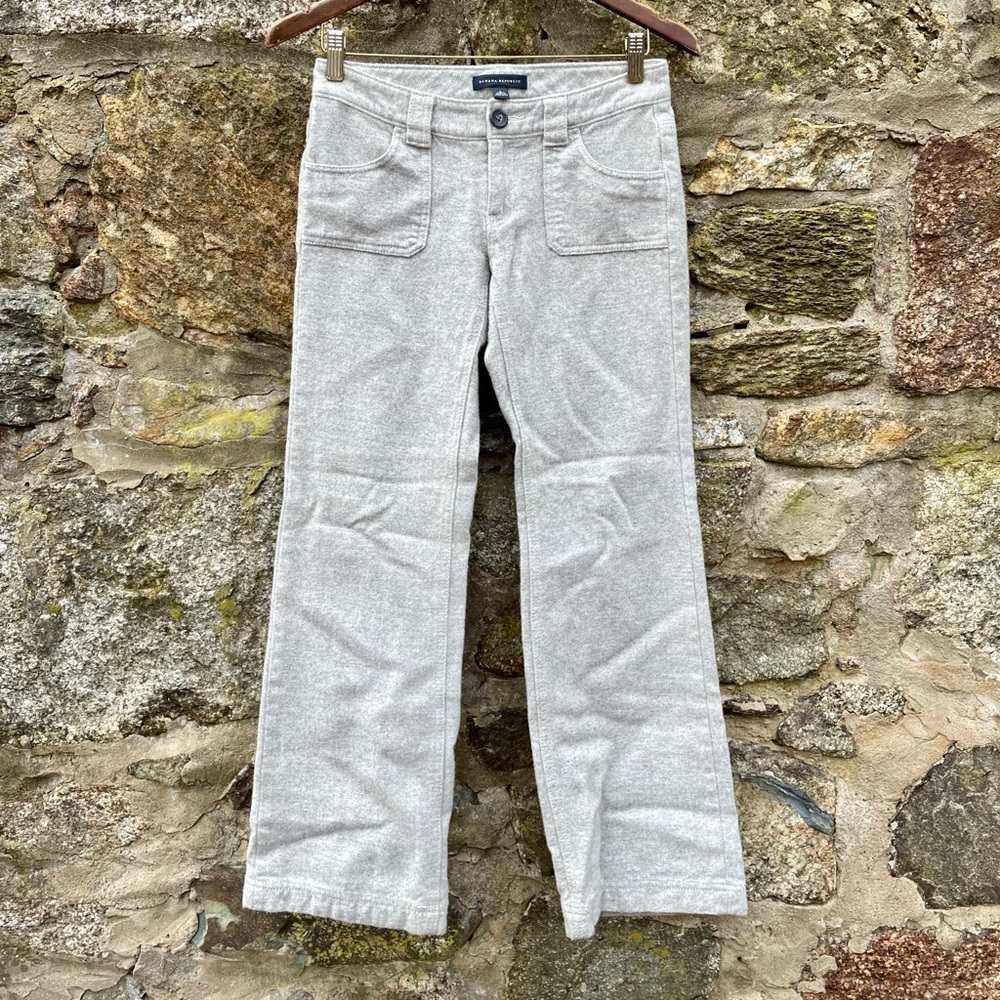 Banana Republic Wool Blend Herringbone Trousers Size 0